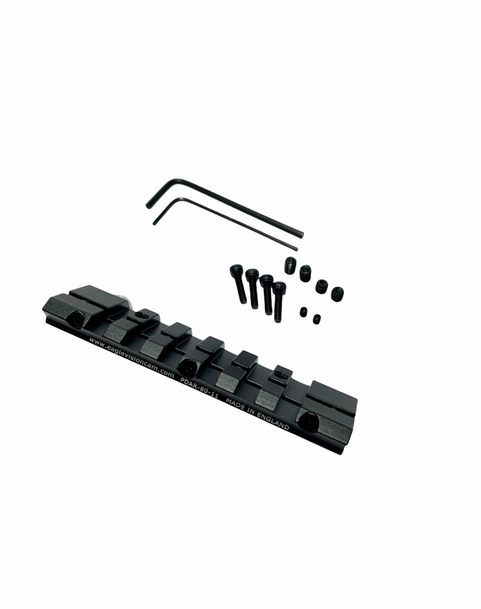 Eagle Vision PDRA 80mm 13mm Dovetail To Picatinny Rail Adapter
