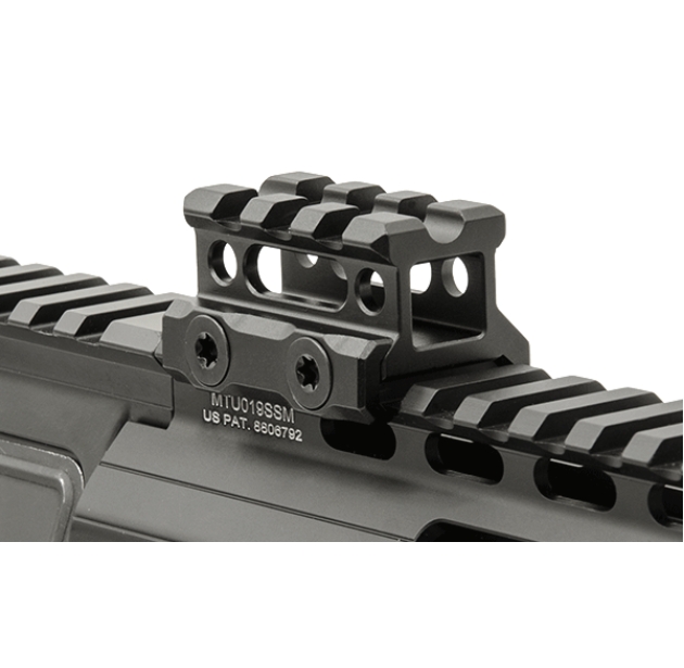 UTG Super Slim Picatinny Riser Mount, 0.75" Height, 3 Slots