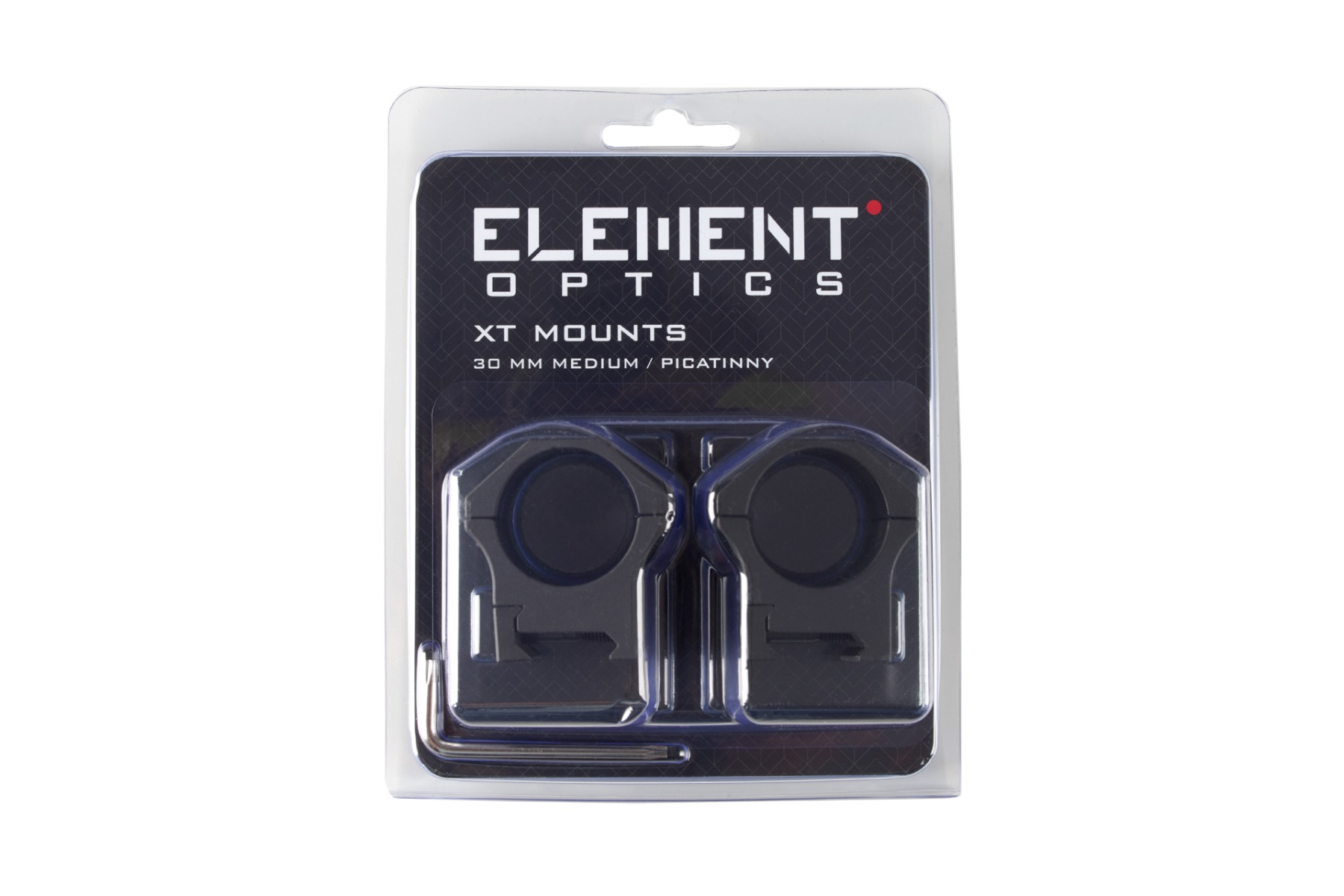 Element XT 30mm Medium Picatinny Rifle Scope Ring Mount