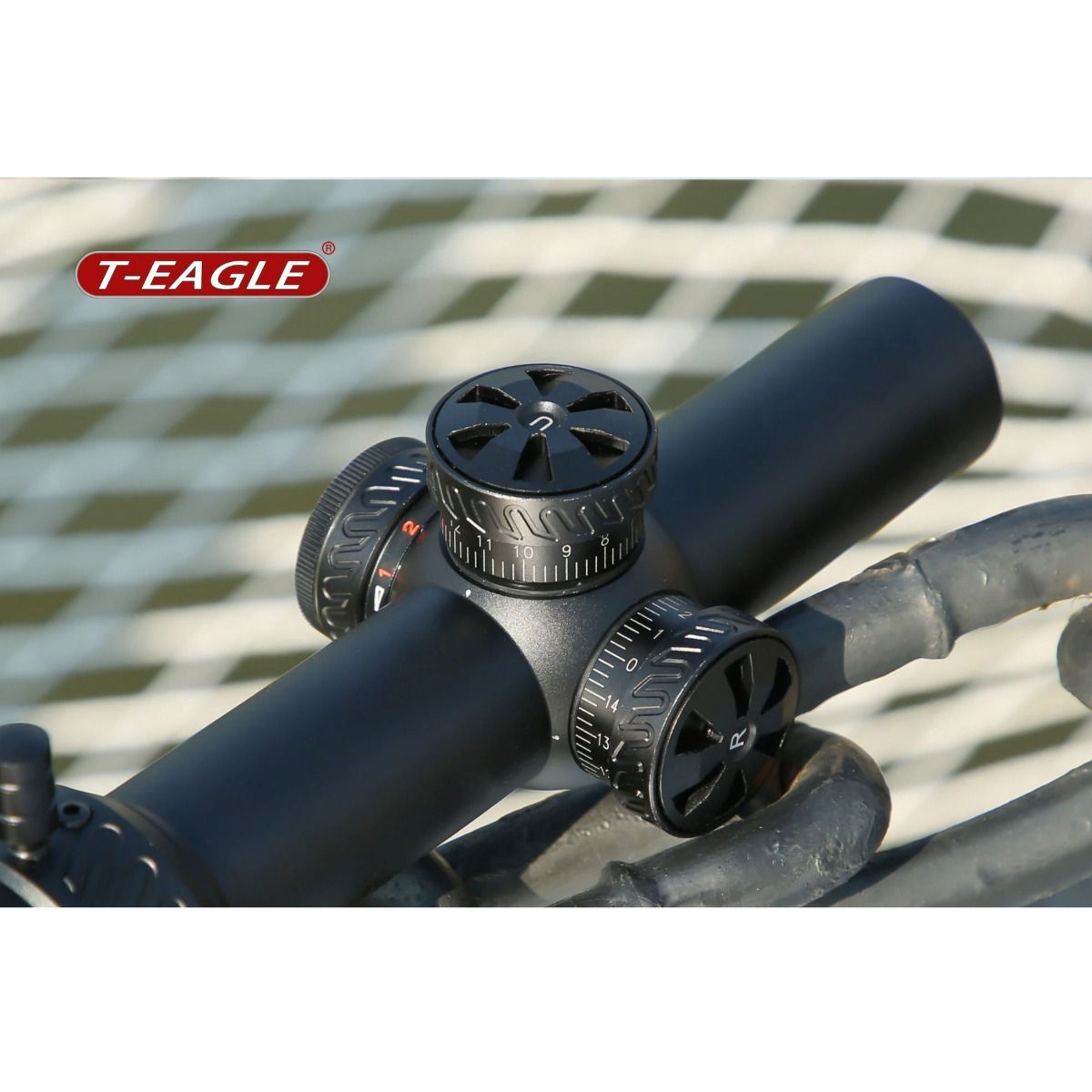 T-Eagle R 1.5-5X20 SFP IR Rifle Scope with Free Weaver Mounts