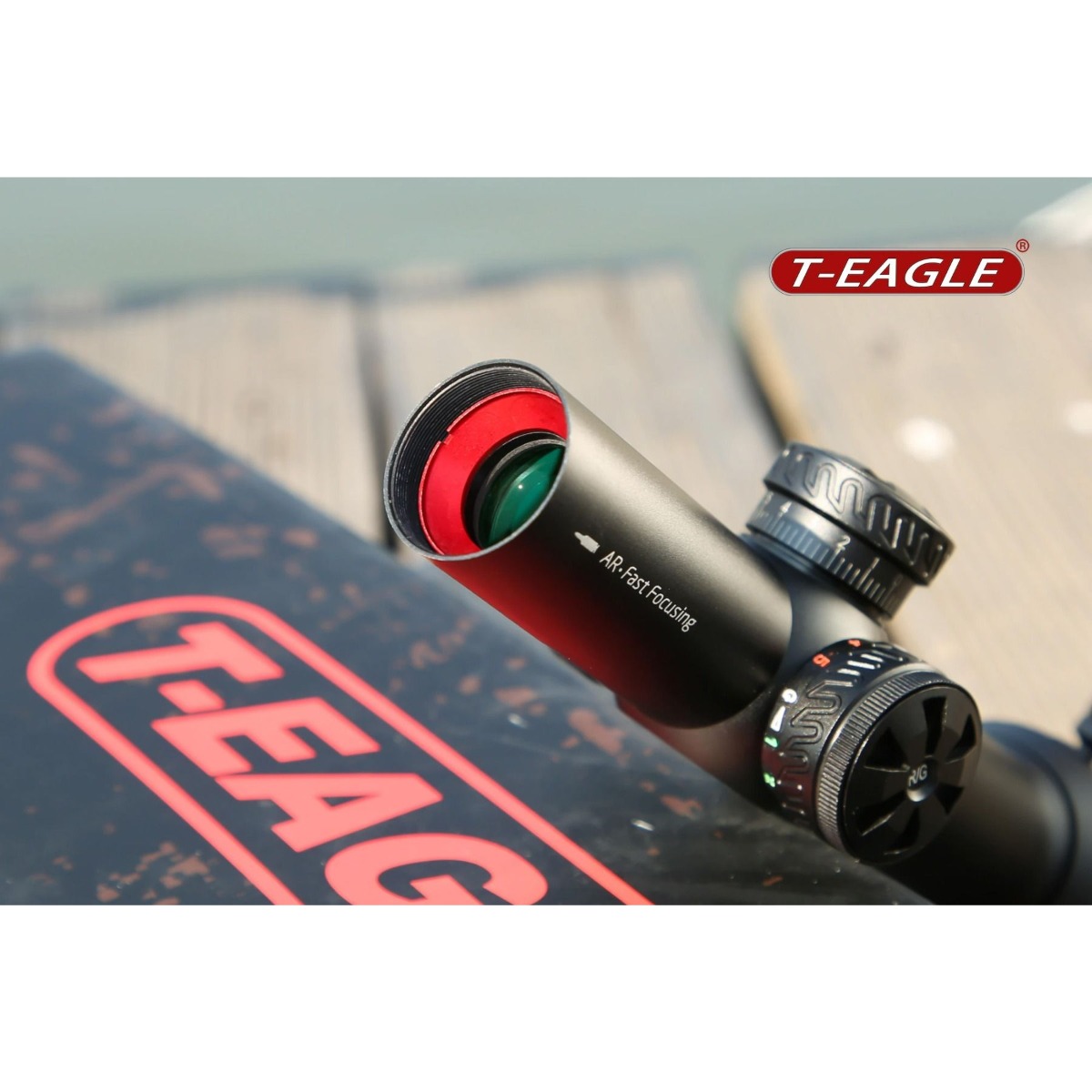 T-Eagle R 1.5-5X20 SFP IR Rifle Scope with Free Weaver Mounts