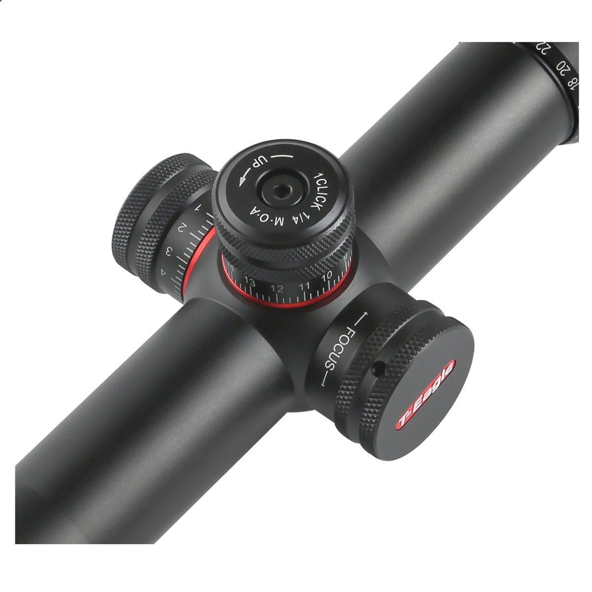 T-Eagle R 6-24x50 Non Illuminated SFP MOA 1/4 MOA SF 30mm Rifle Scope