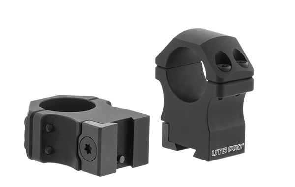 UTG PRO 1" High P.O.I 2 Piece Dovetail Rings