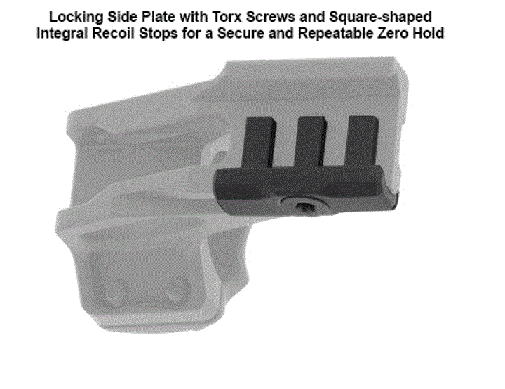 Leapers UTG 2pc 1" HIGH Height 37mm Offset Picatinny Scope Mount Rings