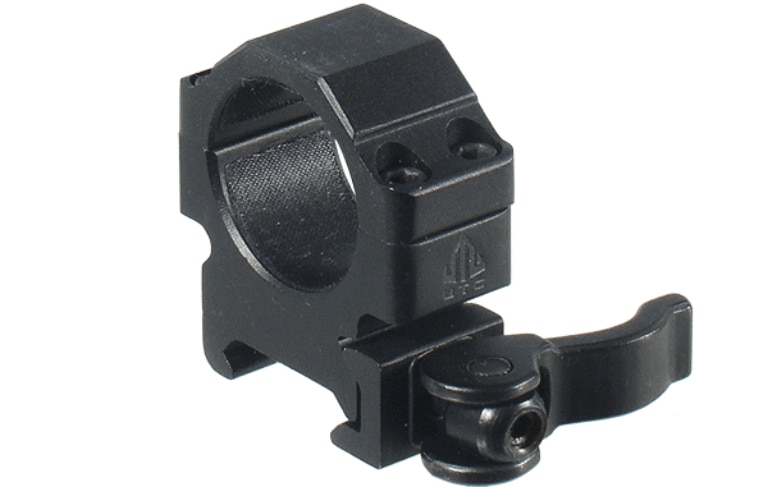 UTG LE Grade 1" Low Quick Release 2 Piece Picatinny Rings
