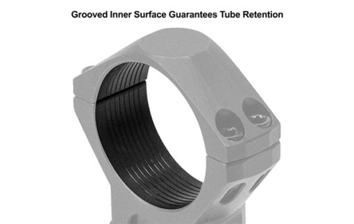 UTG 34mm Steel 2 Piece Picatinny  Picatinny Rings, High