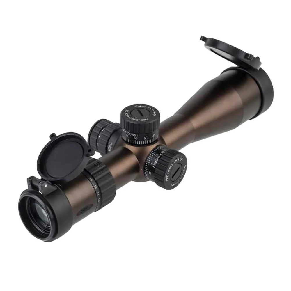 MTC Copperhead F2 Safari 4-16x44 SFP Illuminated AMD2 1cm Clicks Riﬂe Scope