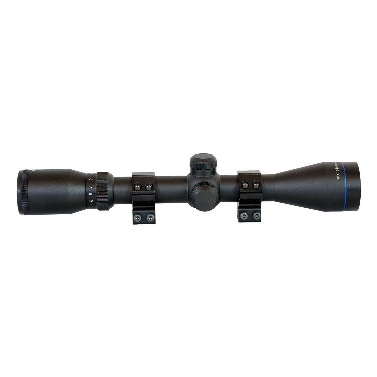 AGS Cobalt 3-9x40 Half Mil Dot Reticle 1" Rifle Scope w/ Dovetail Mount Rings