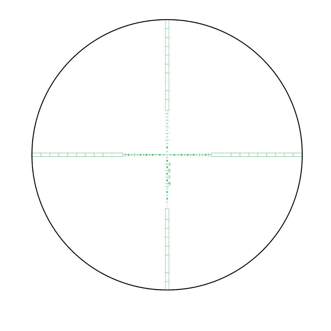 T-eagle HR 1.25-6x20 Illuminated SFP MOA 1/2 MOA Rifle Scope with Rings