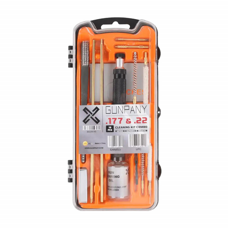 Vector .177/22 19 Piece Airgun Rimfire Cleaning Kit