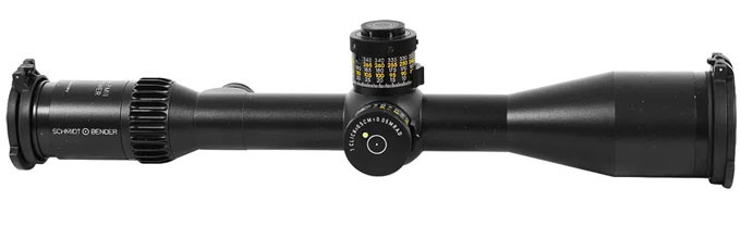 Schmidt & Bender PM II High Power 3-27x56 FFP GR2ID Multi Turn 2 0.05 MTC LT DT II + CCW Rifle Scope 