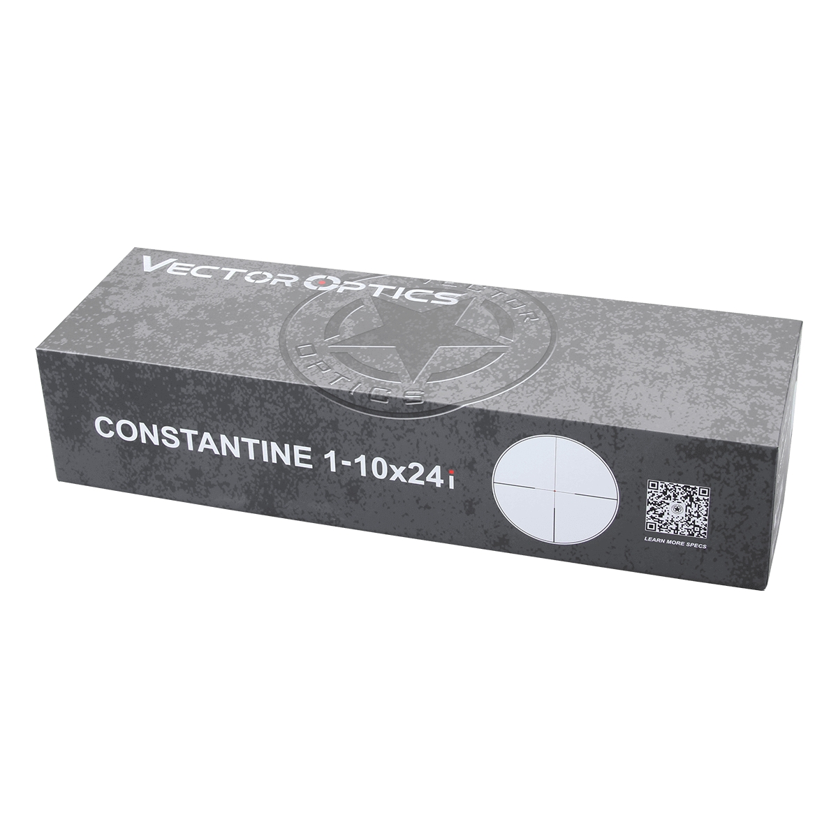 Vector Optics Constantine 1-10x24 SFP Illuminated Fiber Dot 30mm Rifle Scope with Free Picatinny Rings