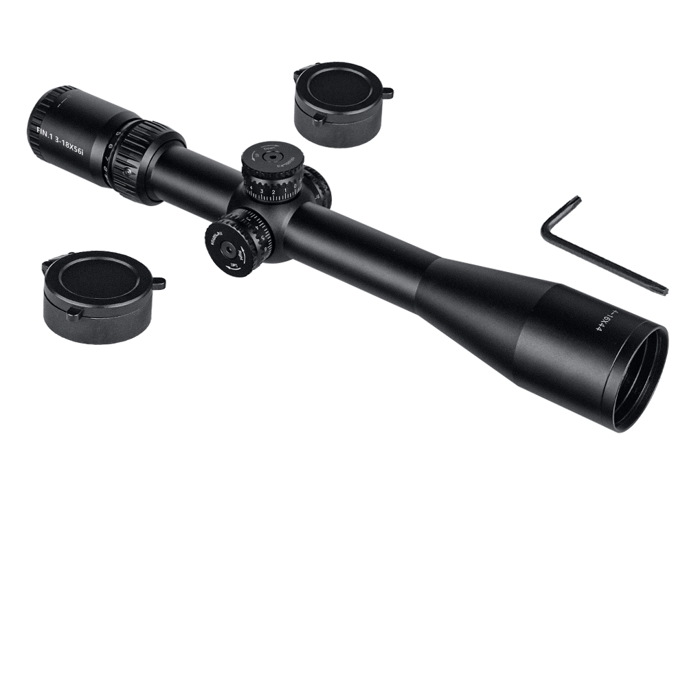 SPINA Optics Toxin HD 4-16x44 SFP Non-IR 1/4 MOA SF 30mm Rifle Scope with Free Weaver Rings
