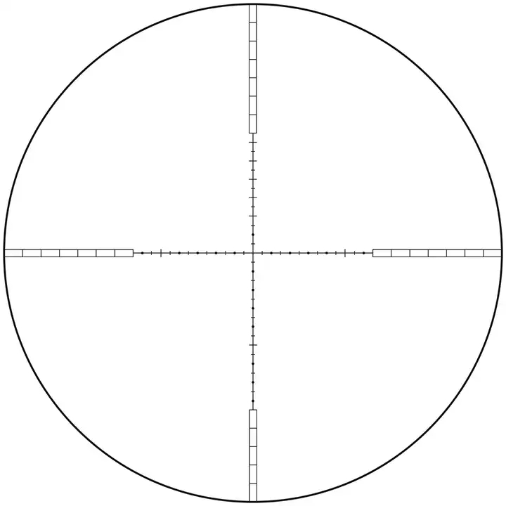 SPINA Optics Mercury 6-24x50 SFP Illuminated 1/8MOA SF 30mm Rifle Scope with Free Weaver Rings