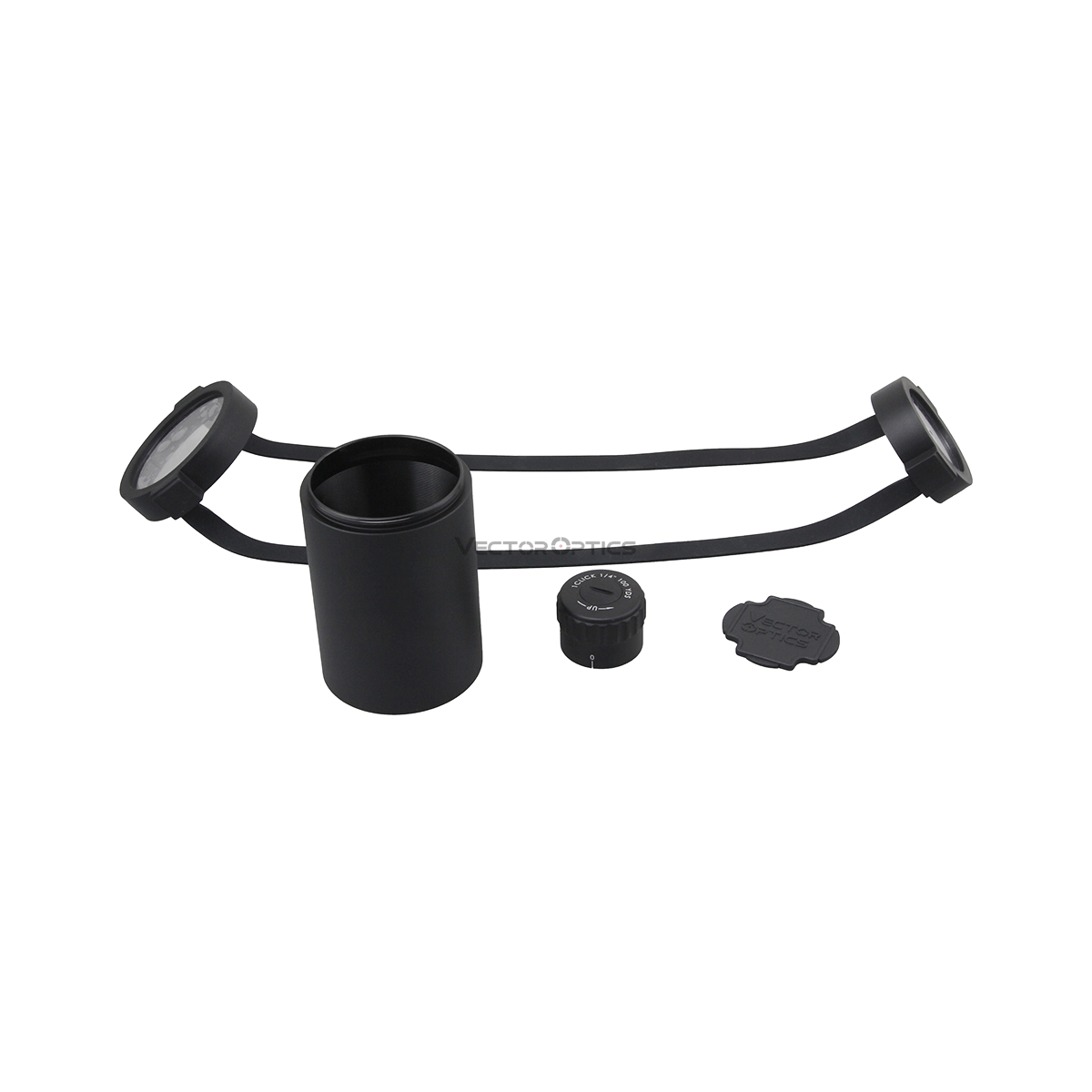 Vector Optics Continental 3-18x50 SFP Illuminated VECON-CDM 1/4 MOA Hunting Rifle Scope + Free 30mm Weaver Rings