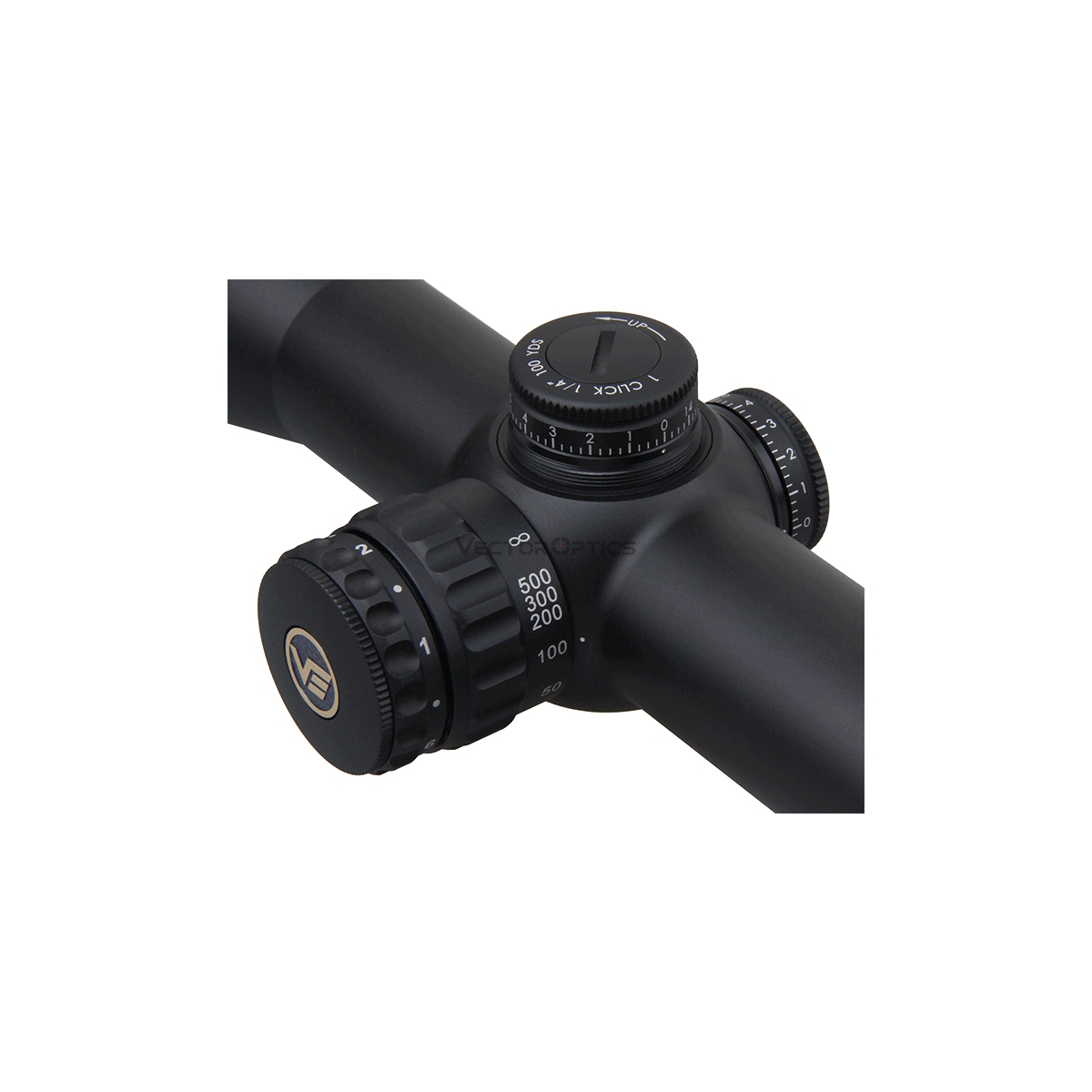 Vector Optics Continental 3-18x50 SFP Illuminated VECON-CDM 1/4 MOA Hunting Rifle Scope + Free 30mm Weaver Rings
