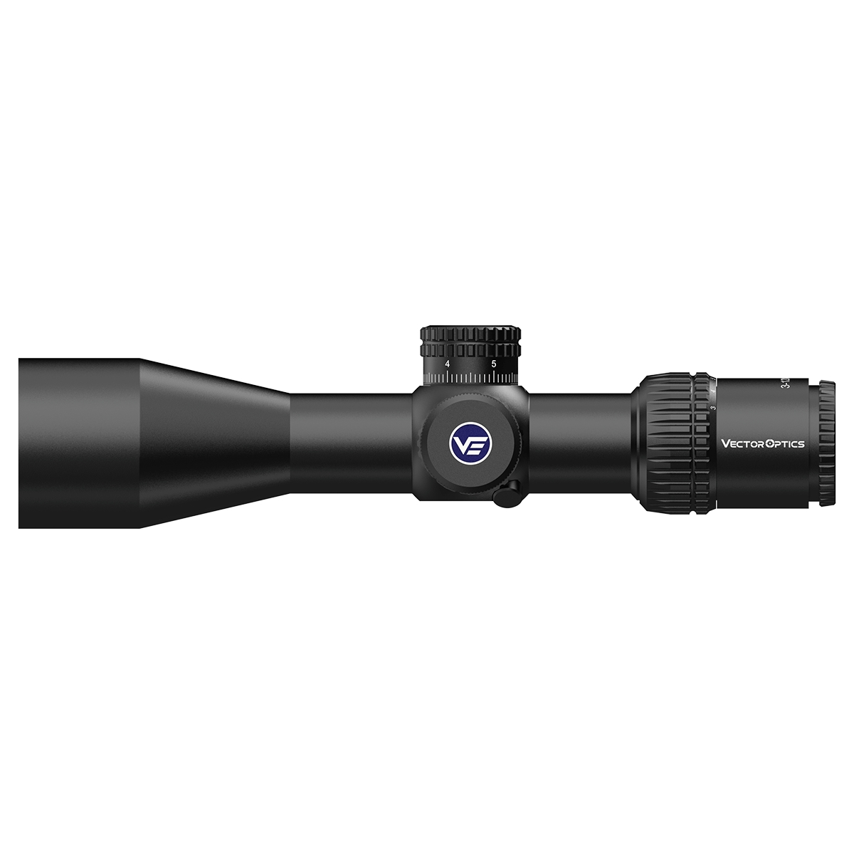 Vector Optics Veyron 3-12x44 SFP Illuminated MPR-V10 0.1 MRAD Locking Turrets Side Focus Super Compact Rifle Scope - Free Weaver/Picatinny Mounts Included