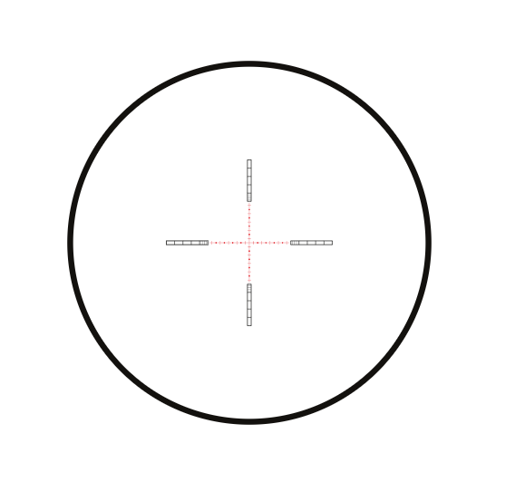Hawke Vantage 30 WA FFP 6-24x50 IR SF 1/2 Mil Dot Reticle IR Rifle Scope