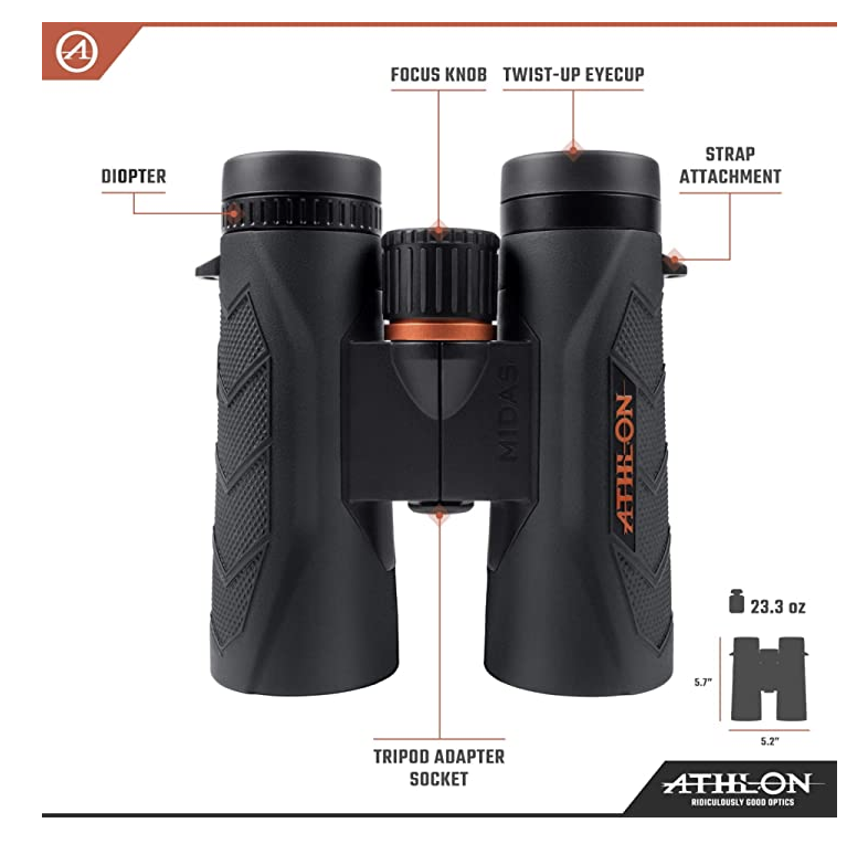 Athlon Midas G2 10x42 UHD Binoculars