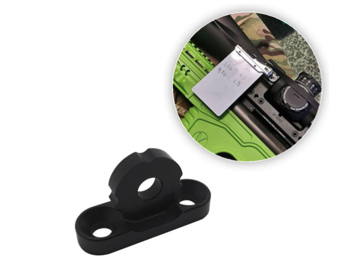 Ulfhednar UH356 Aluminium Spuhr Libelle Adapter - Black - Optics Warehouse