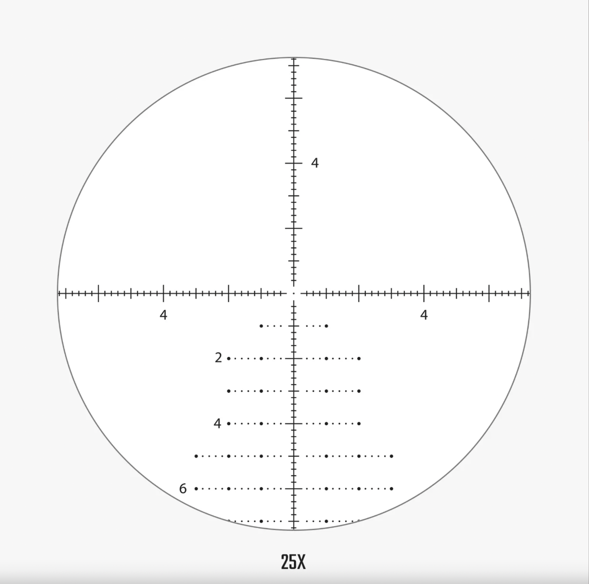 Athlon Midas TAC 5-25x56 FFP Non Illuminated APRS6 MIL Rifle Scope 