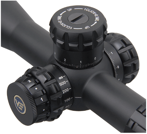 Vector Optics Paragon 4-20x50 1" Zero-Stop Rifle Scope 