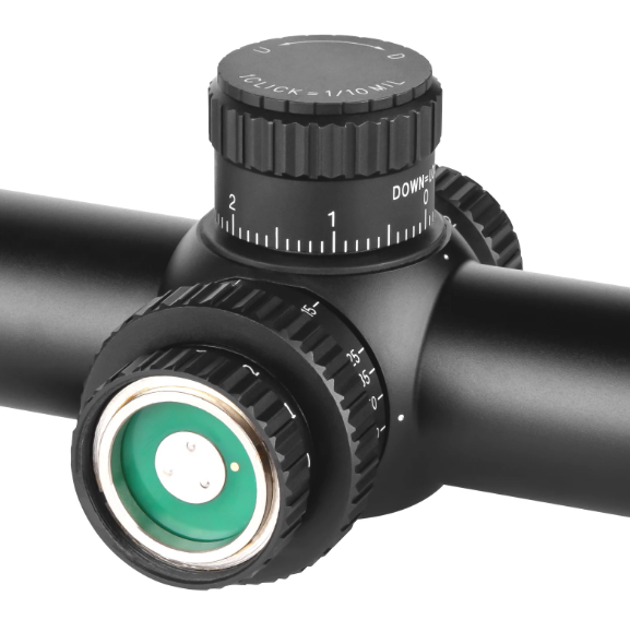 SPINA Optics Mercury 4.5-18x50 SFP Illuminated MOA-T 1/10MOA SF 30mm Rifle Scope