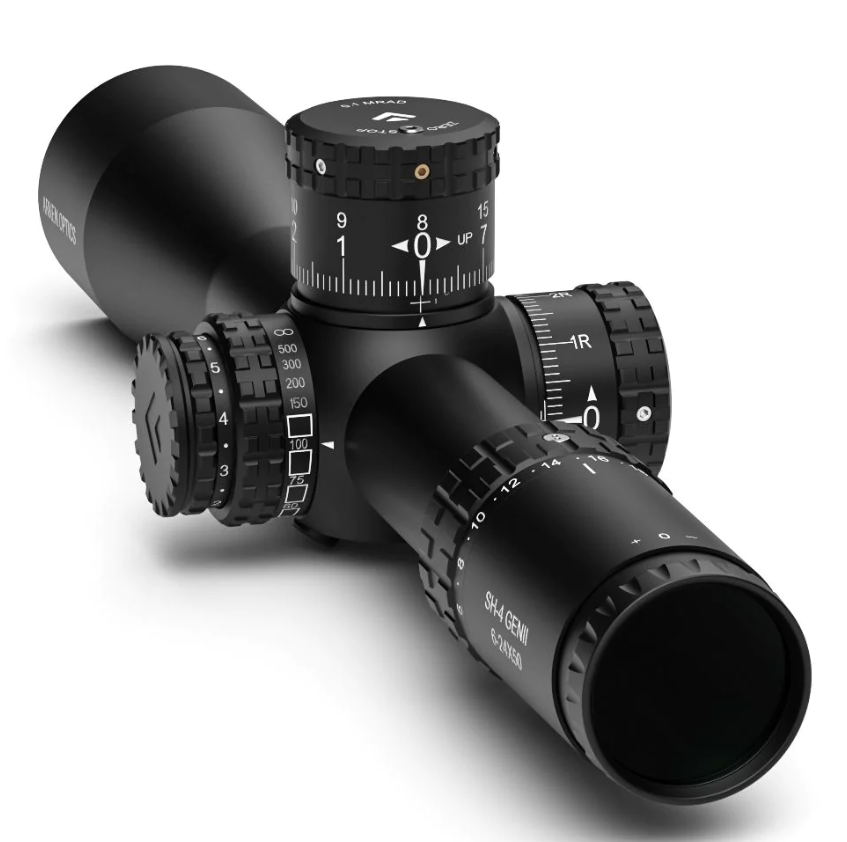 WIN A: Arken Optics SH4 6-24x50 GEN2 FFP VPR Illuminated Rifle Scope MIL