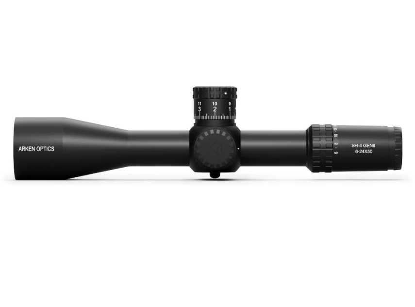 WIN A: Arken Optics SH4 6-24x50 GEN2 FFP VPR Illuminated Rifle Scope MIL