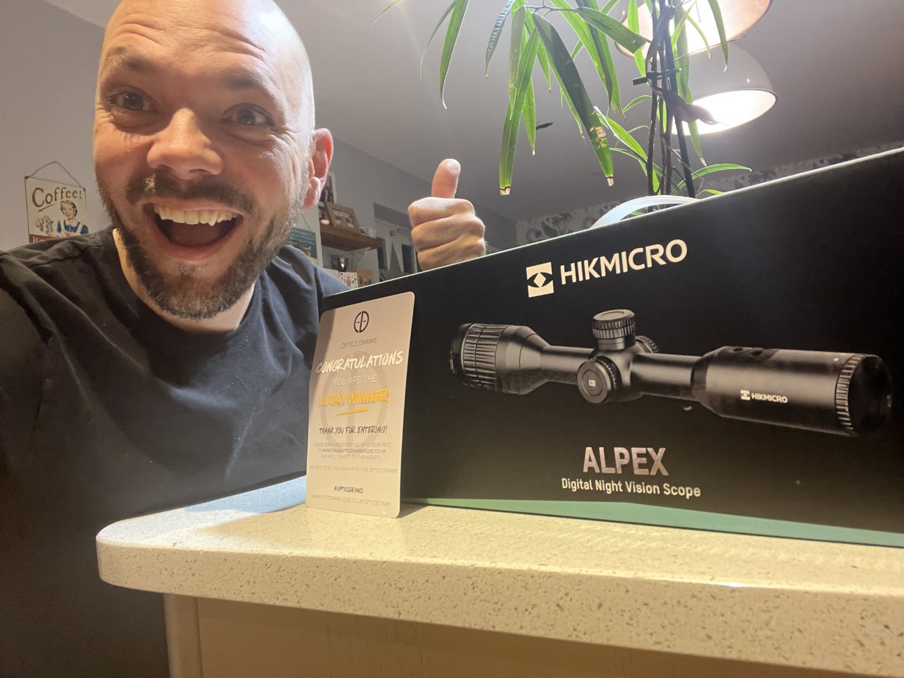 Optics draw competition winner