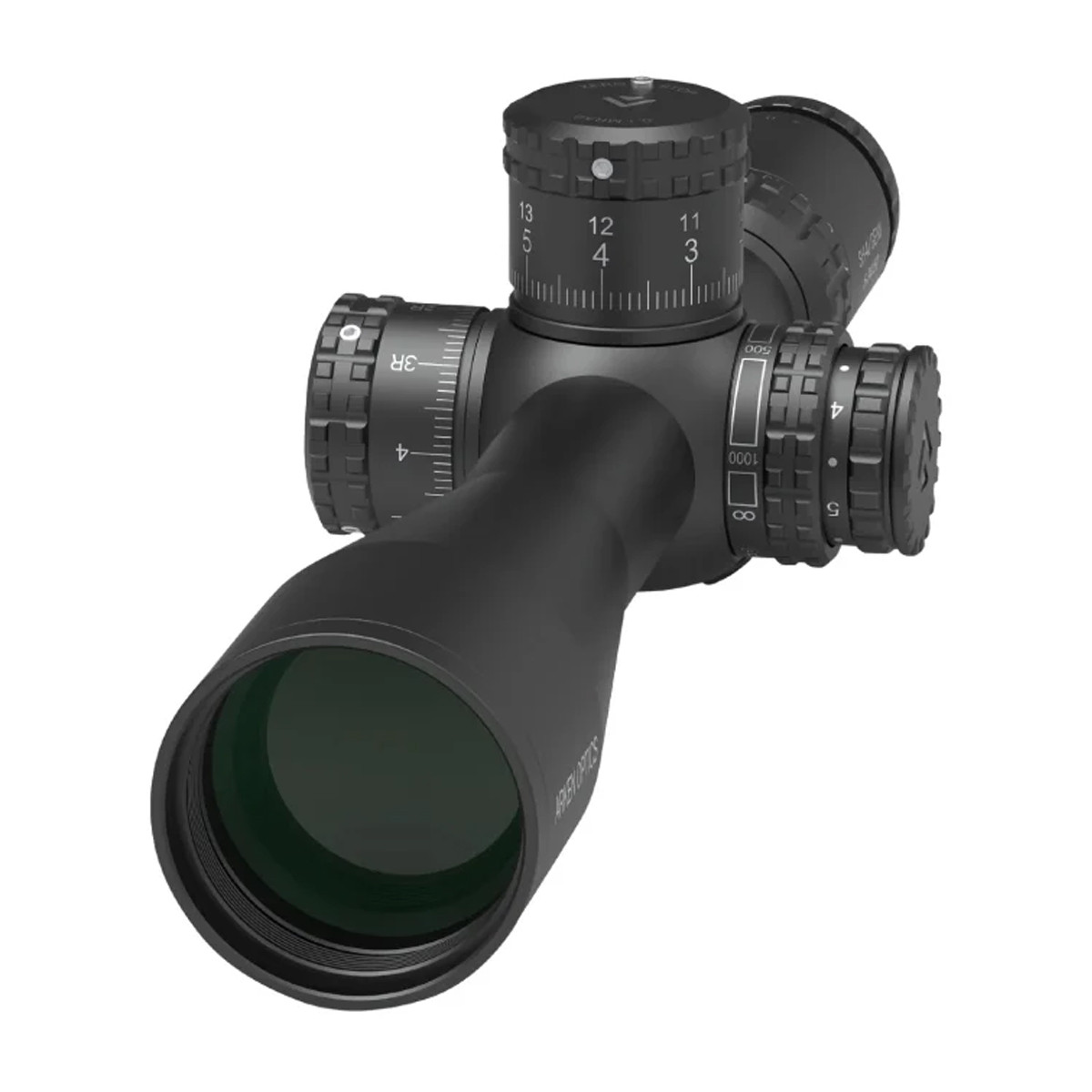 Preowned SOG Arken Optics SH-4J 6-24x50 FFP Illuminated 34mm VHR Zero Stop Rifle Scope - MIL - SOG51