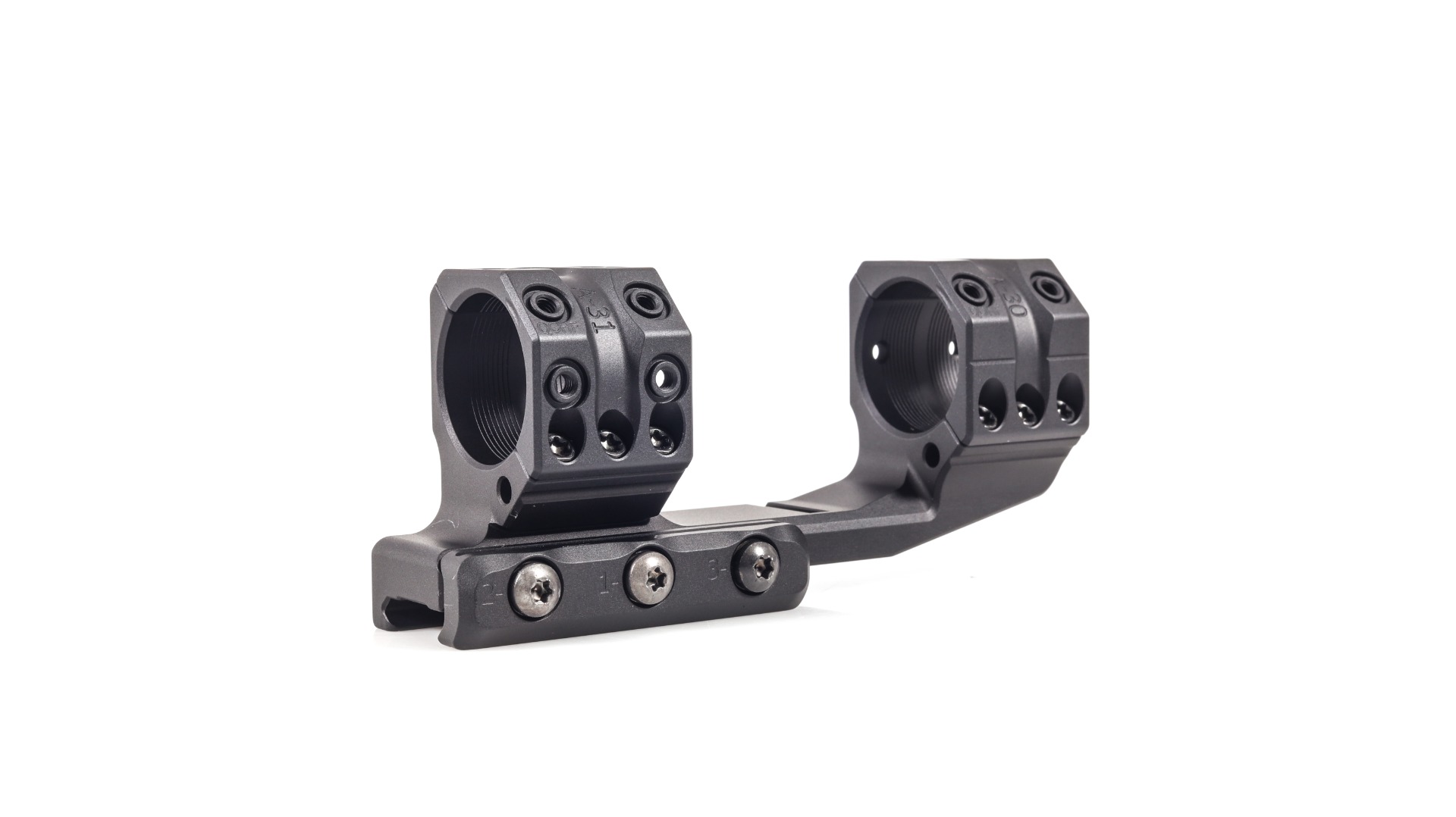 Spuhr ISMS SP-3022C Gen 3 30mm High (38mm) 0 MOA Cantilever Picatinny Mount