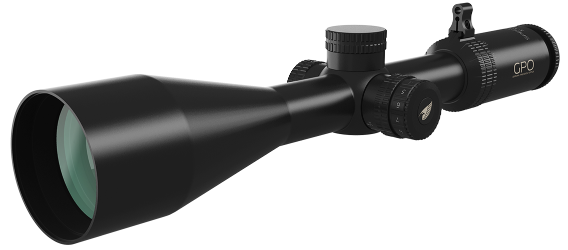 German Precision Optics Spectra 5x 3-15x56i SFP Rifle Scope with Icontrol Illumination - G4i Fiber Stalking Reticle