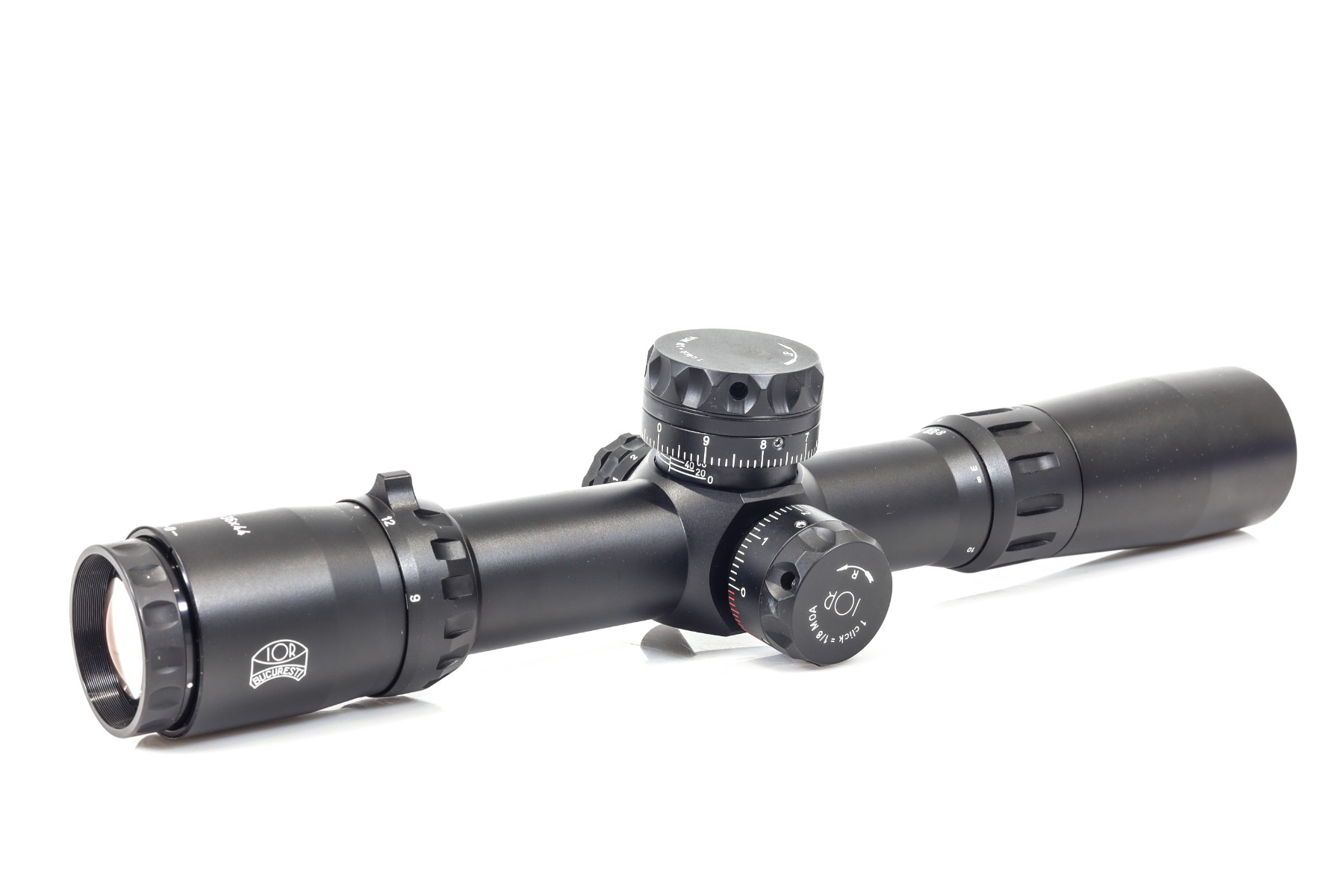 IOR Spyder MOA 9-36x44 SFP Illuminated Val-MOA 1/8 MOA Rifle Scope with Free Scope Rings