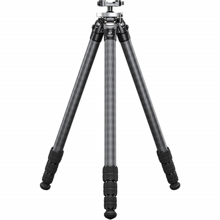 Leofoto ST Series TALL ST-324CL 10 Layer Carbon Weapon / Heavy Camera Support ARCA/Picatinny Tripod - Max load ; 15kg, Min 130mm to Max 1740mm
