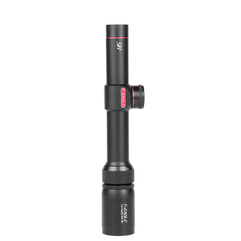 T-Eagle SR 1.5-5x20 WA Non Illuminated SFP MIL 1/4 MIL RIfle Scope with Rings