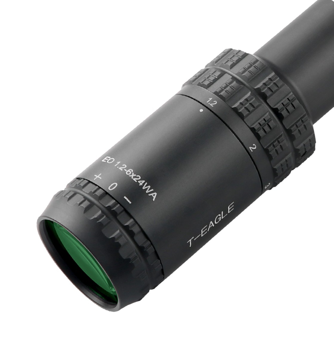 T-Eagle EO 1.2-6x24 WA SFP Non-Illuminated LT MOA 1/2 MOA Rifle Scope