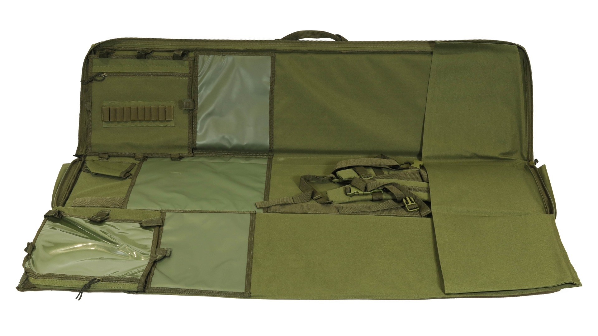 WIN A: ELLTECH DUO Green 51" 600D Shooting Mat / Case Combo Tactical Rifle Gun Case