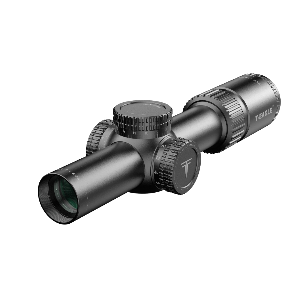 T-Eagle EOS 1.2-6x24 SFP Illuminated WA 1/4MOA 30mm Rifle Scope with Picatinny Mounts