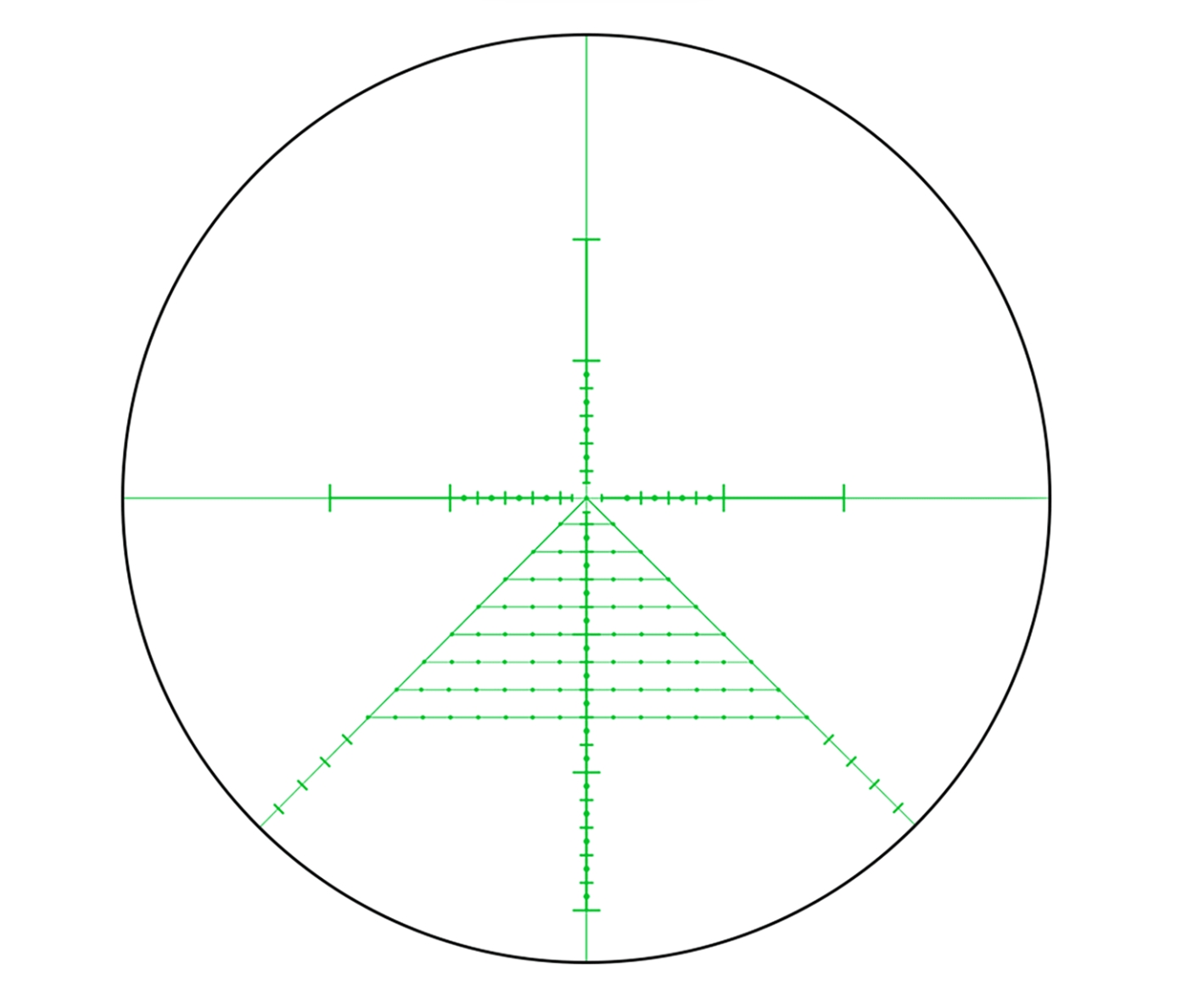 T-Eagle EO 1-5x24 Illuminated SFP MOA 1/2 MOA LT Rifle Scope with Rings 