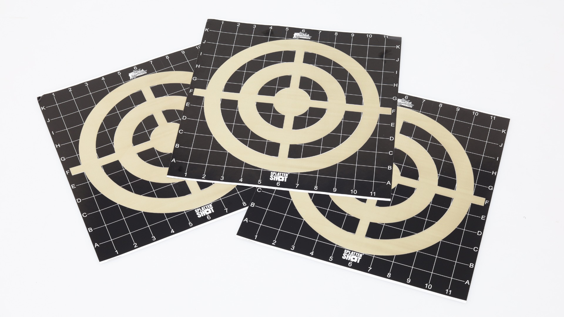 Pro-Shot Pack of 3 Passive 12x12" Peel & Stick Thermal Zeroing Multi-Purpose Targets