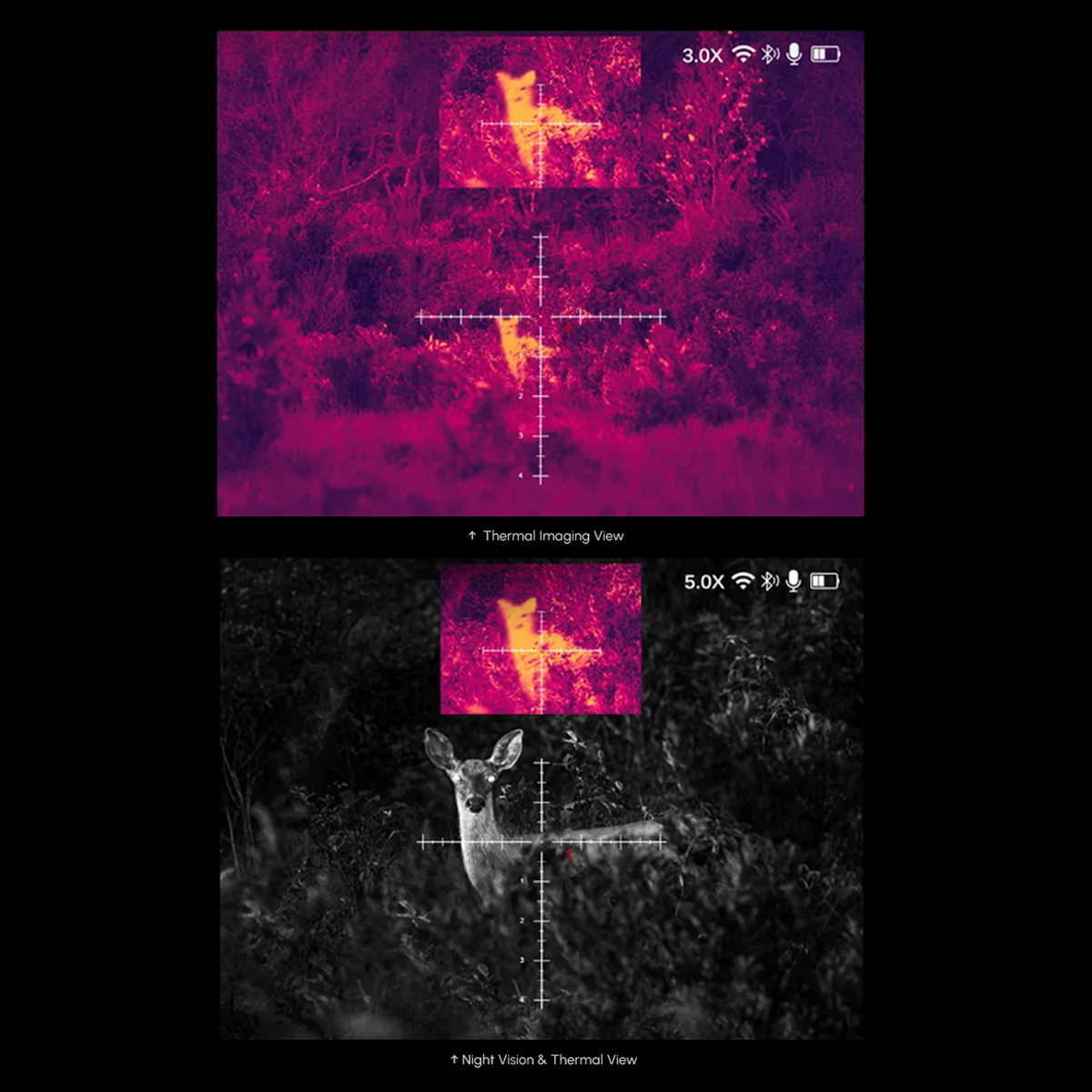 WIN A: DNT Optics TNC225R ThermNight Thermal & Night Vision Multispectral Scope with Laser Rangefinder and Ballistic Calculator