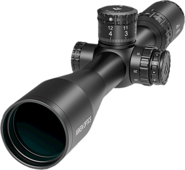 Arken Optics EPL4 4-16x44 FFP VHR Illuminated Rifle Scope-MIL