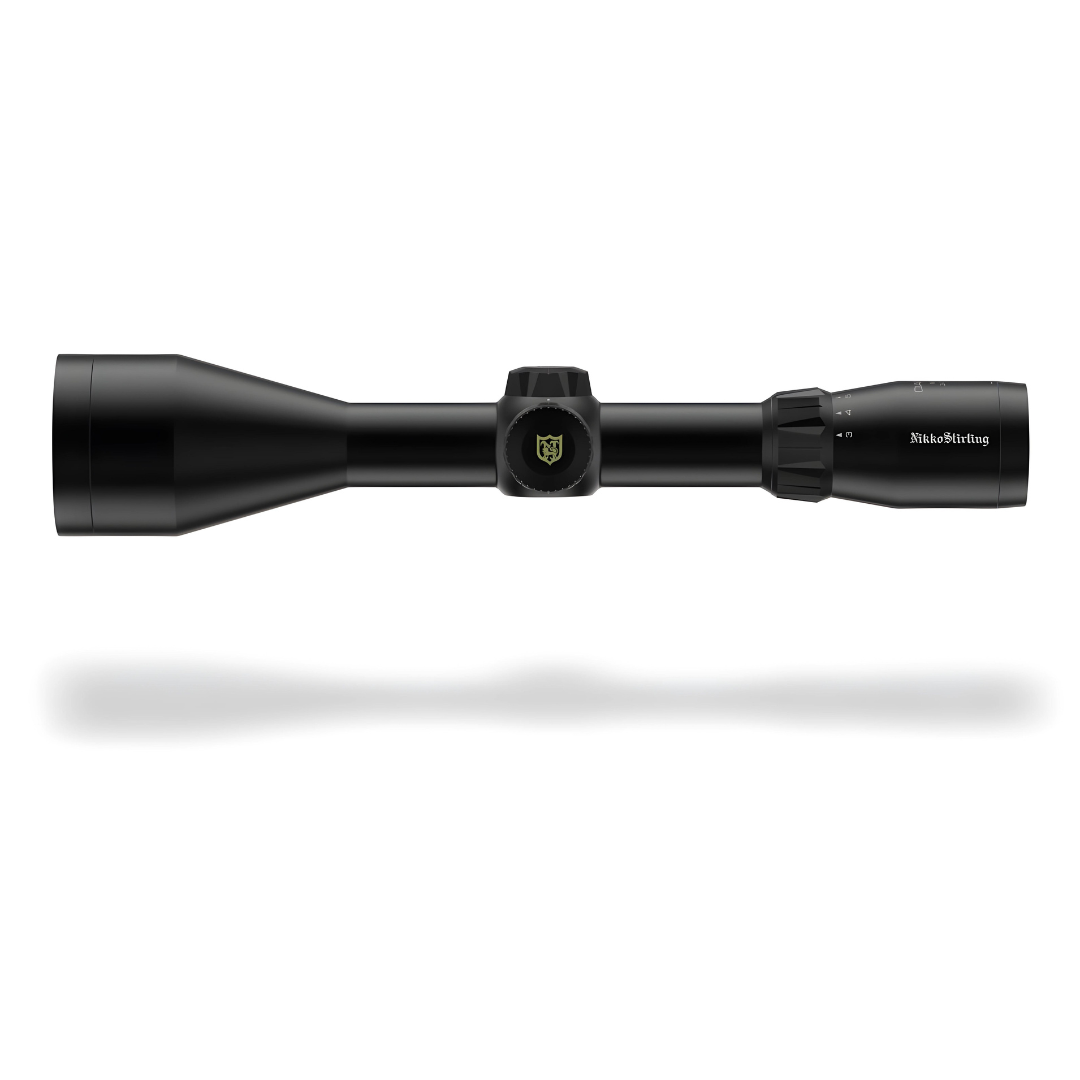 Nikko Stirling Metor 3-12x56 Illuminated 1/4 MOA 4 Dot Rifle Scope