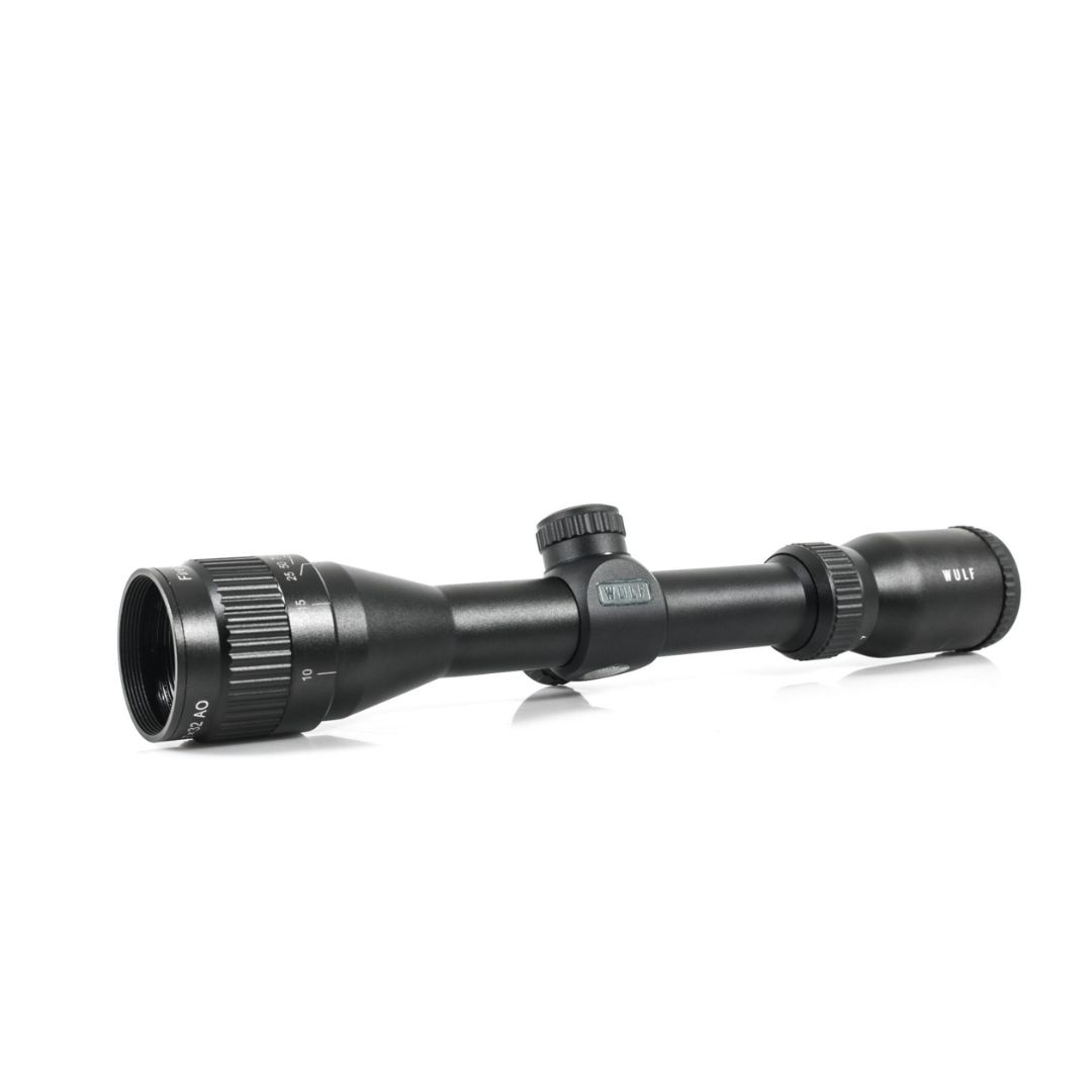 WIN A: WULF Fireball 2-7x32 SFP Adjustable Objective 5 Yards Minimum Half Mil-Dot Reticle 0.1 MRAD Clicks Rifle Scope w/ Dovetail Mounts