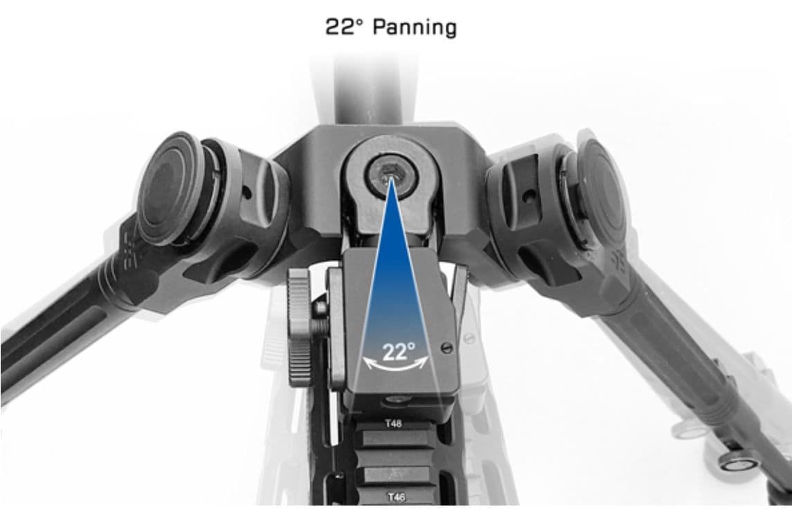 Leapers UTG Over Bore 7-11" Picatinny QD Bipod
