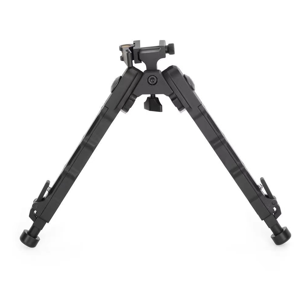 T-Eagle V9 Aluminium 6-9 Inch Adjustable Notched Leg Bipod with Picatinny Mount