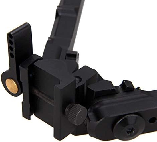 T-Eagle V9 Aluminium 6-9 Inch Adjustable Notched Leg Bipod with Picatinny Mount