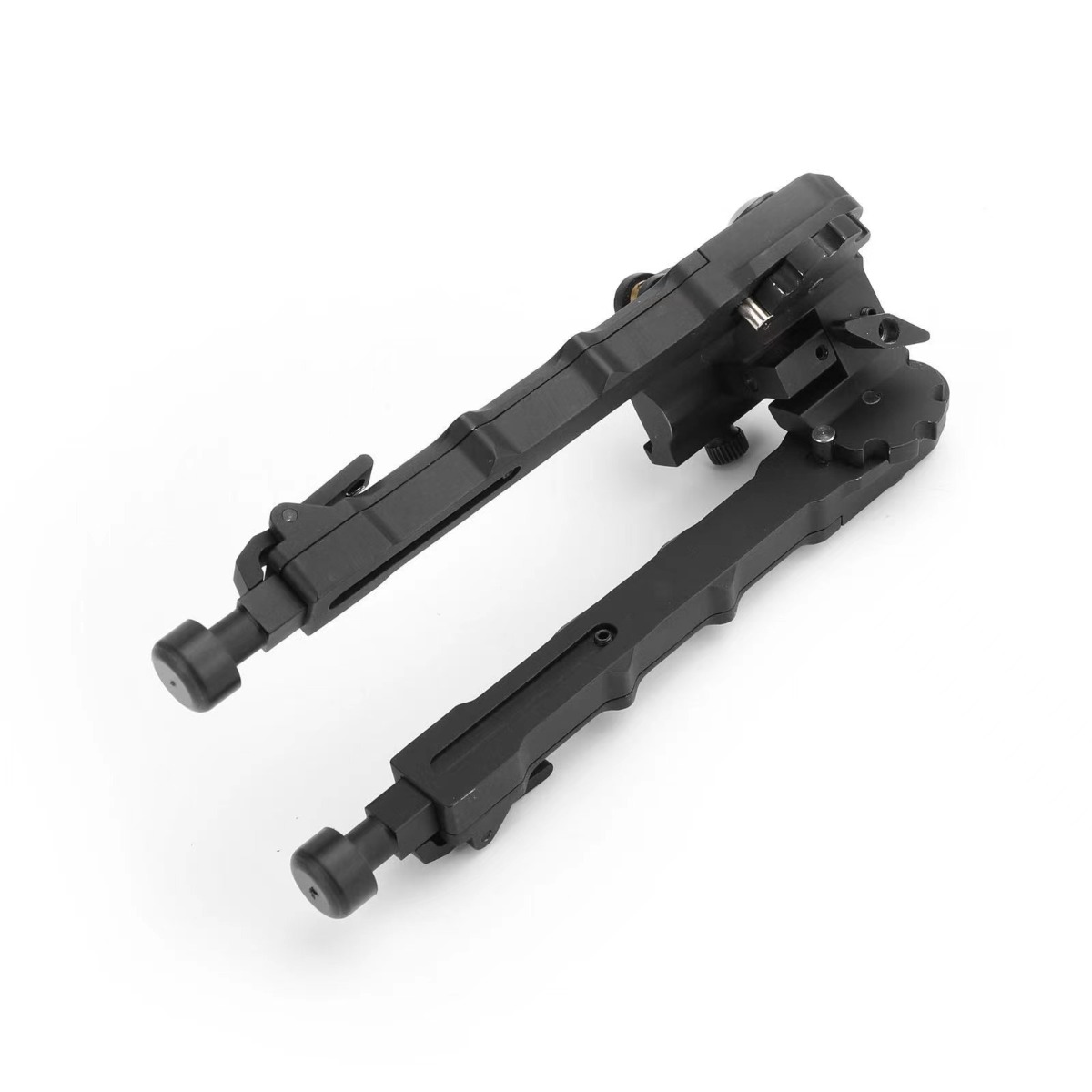 T-Eagle V9 Aluminium 6-9 Inch Adjustable Notched Leg Bipod with Picatinny Mount