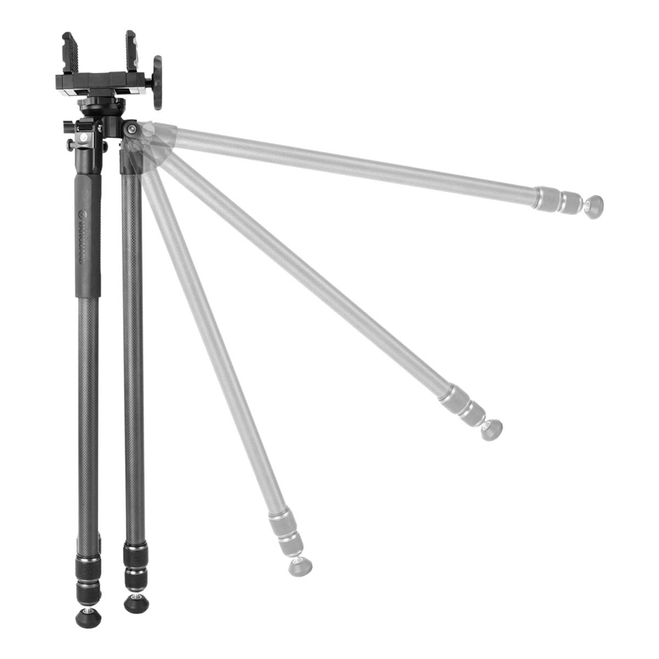 Vanguard Endeavor L303 AGM Carbon Shooting Rest Tripod with GM Levelling Bowl